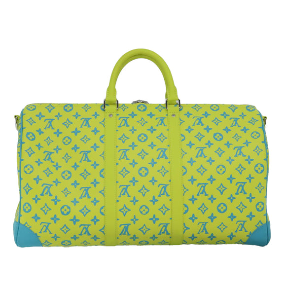 LOUIS VUITTON Monogram Playground Keepall Bandouliere 50 Tasche M21869 Auth 76432SM
