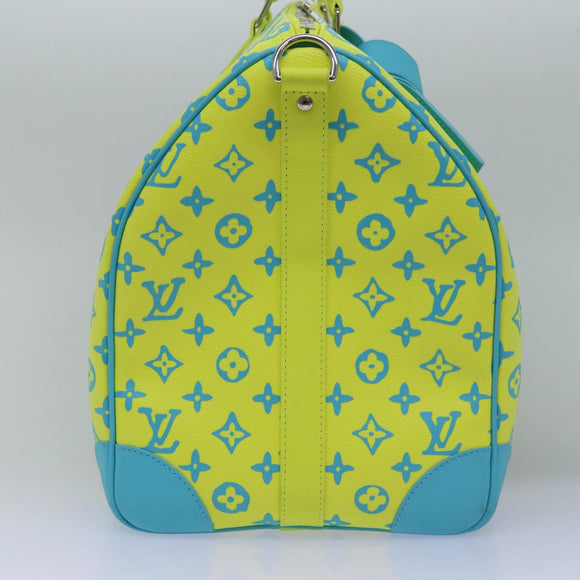 LOUIS VUITTON Monogram Playground Keepall Bandouliere 50 Tasche M21869 Auth 76432SM