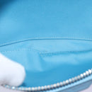 LOUIS VUITTON Taurillon Monogram Maxi Bum Bag bag Light Blue M21715 Auth 76433A-10