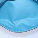 LOUIS VUITTON Taurillon Monogram Maxi Bum Bag bag Light Blue M21715 Auth 76433A-24