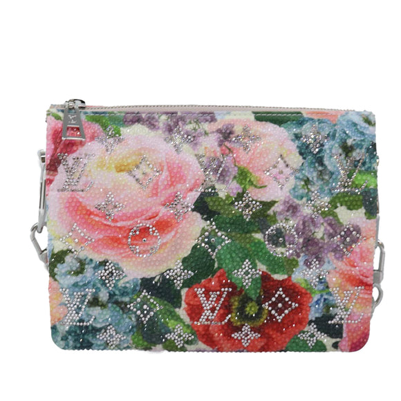 LOUIS VUITTON Monogram Flower Kussan BB Bag Multicolor M21157 LV Auth 76444SAM