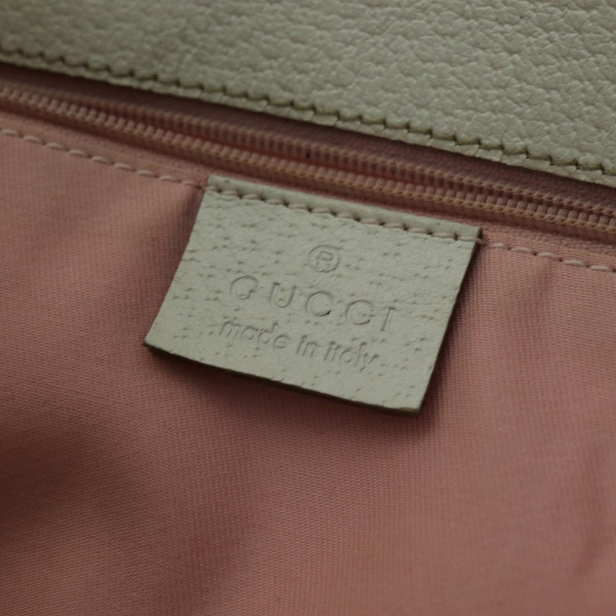 GUCCI GG Canvas Tote Bag Pink 120836 Auth 76452