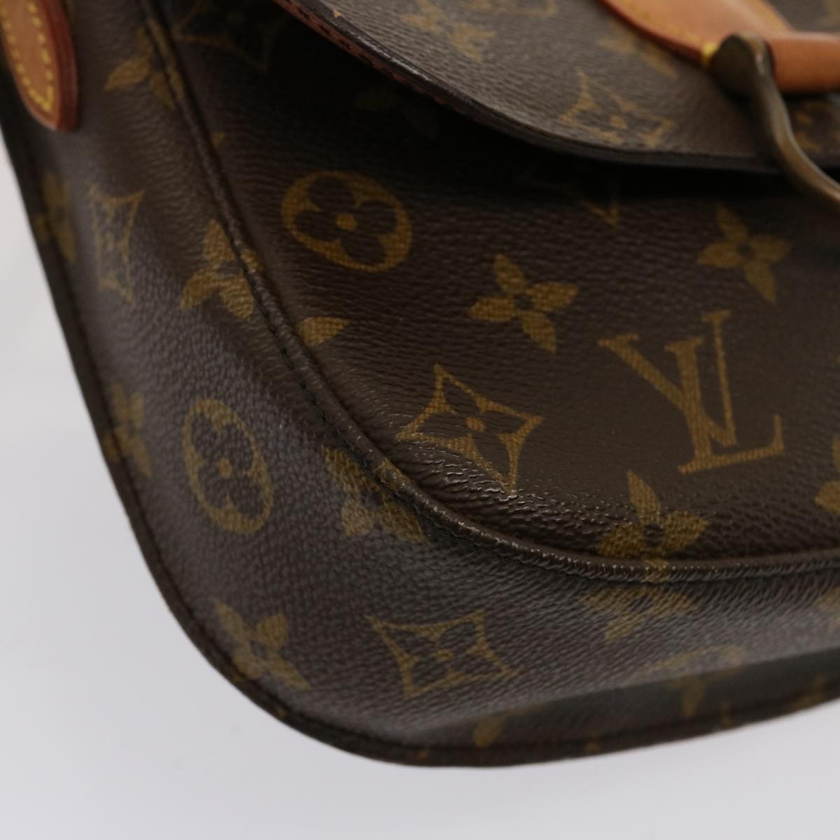 LOUIS VUITTON Monogram Saint Cloud MM Shoulder Bag M51243 LV Auth 76461