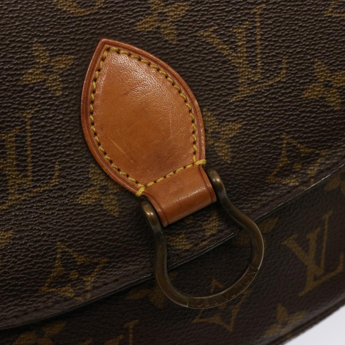 LOUIS VUITTON Monogram Saint Cloud MM Shoulder Bag M51243 LV Auth 76461