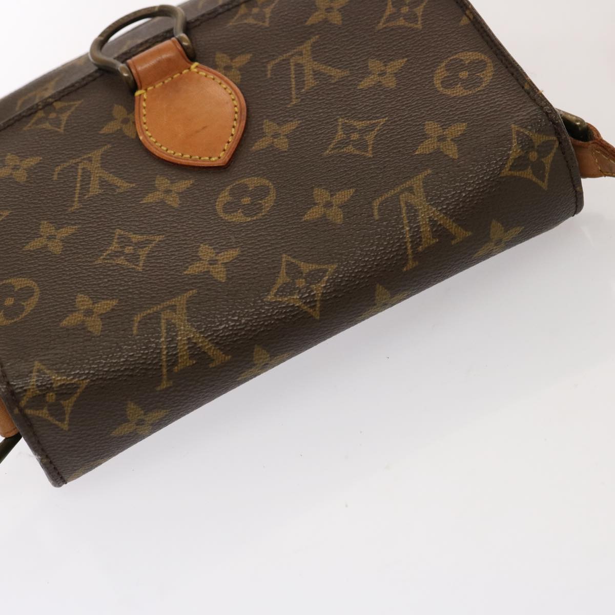 LOUIS VUITTON Monogram Saint Cloud MM Shoulder Bag M51243 LV Auth 76461