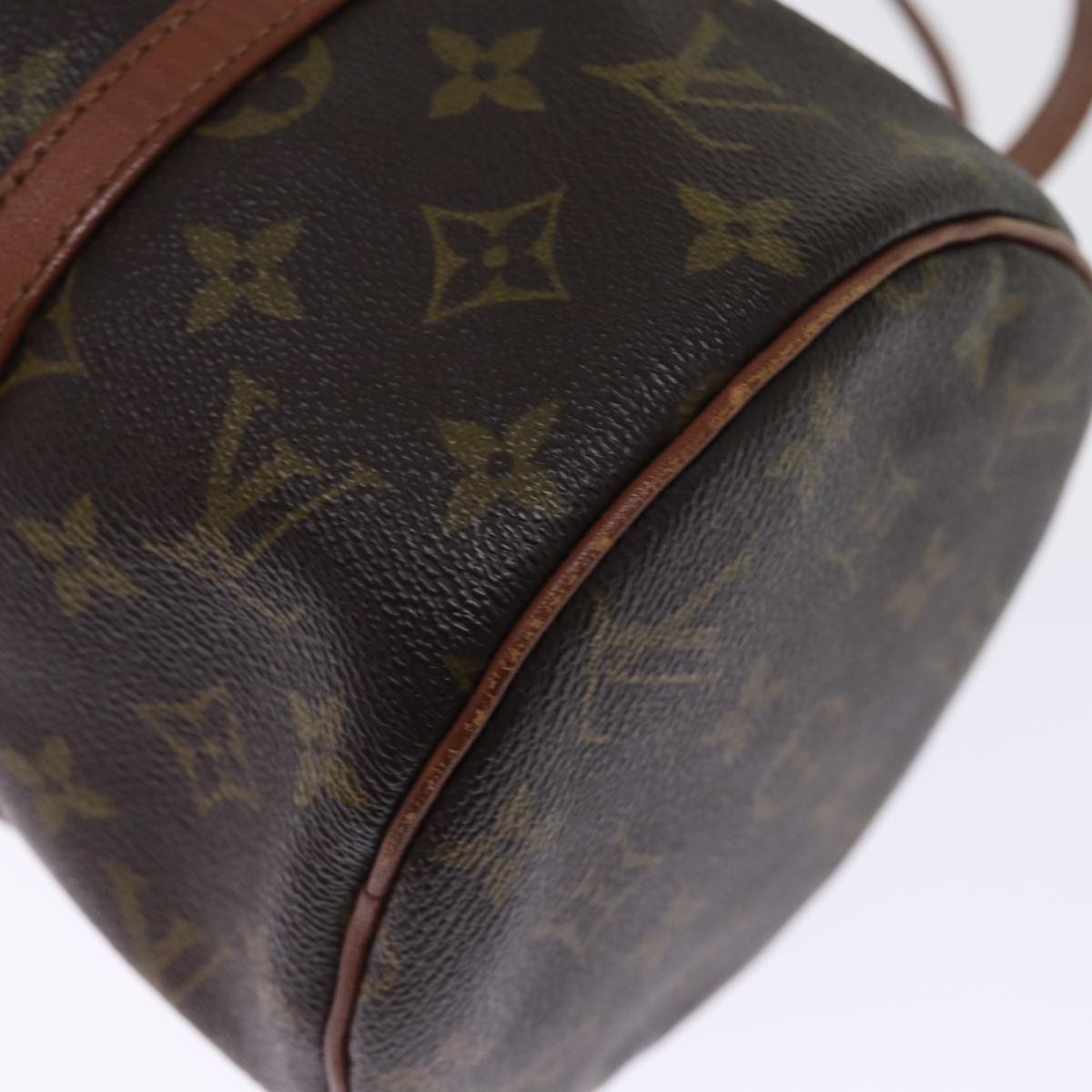 LOUIS VUITTON Monogram Papillon 30 Hand Bag M51385 LV Auth 76463