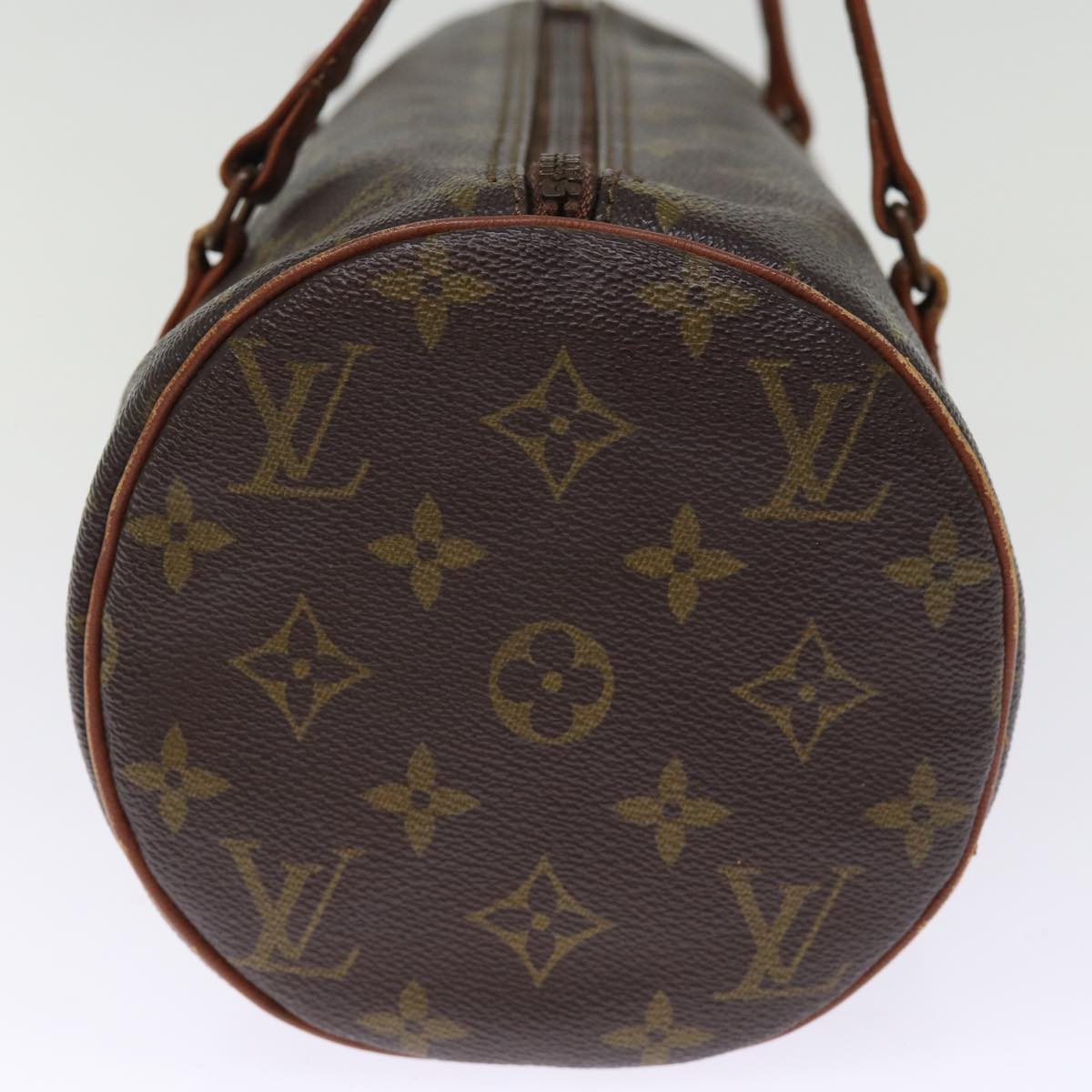 LOUIS VUITTON Monogram Papillon 30 Hand Bag M51385 LV Auth 76463