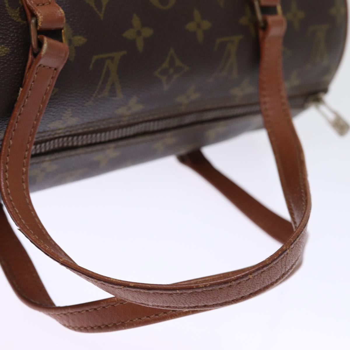 LOUIS VUITTON Monogram Papillon 30 Hand Bag M51385 LV Auth 76463