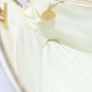 CHANEL Matelasse Chain Shoulder Bag Leather White CC Auth 76482-20