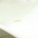 CHANEL Matelasse Chain Shoulder Bag Leather White CC Auth 76482-12