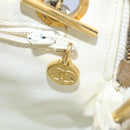 CHANEL Matelasse Chain Shoulder Bag Leather White CC Auth 76482-22