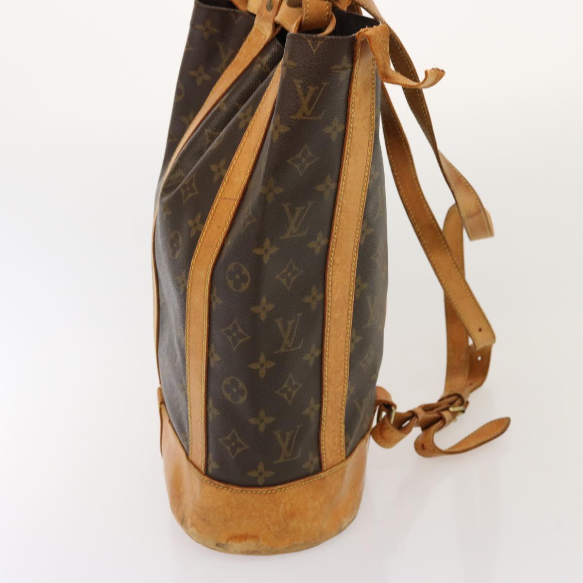 LOUIS VUITTON Monogram Randonnee PM Shoulder Bag M42243 LV Auth 76498