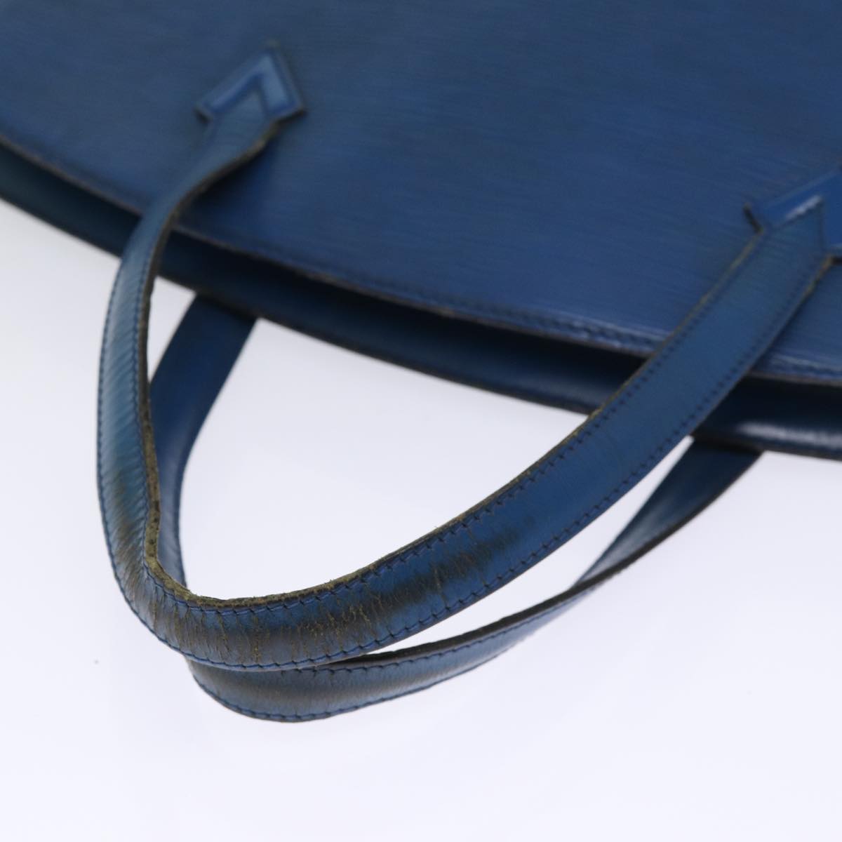 LOUIS VUITTON Epi Saint Jacques Shoulder Bag Blue M52275 LV Auth 76508