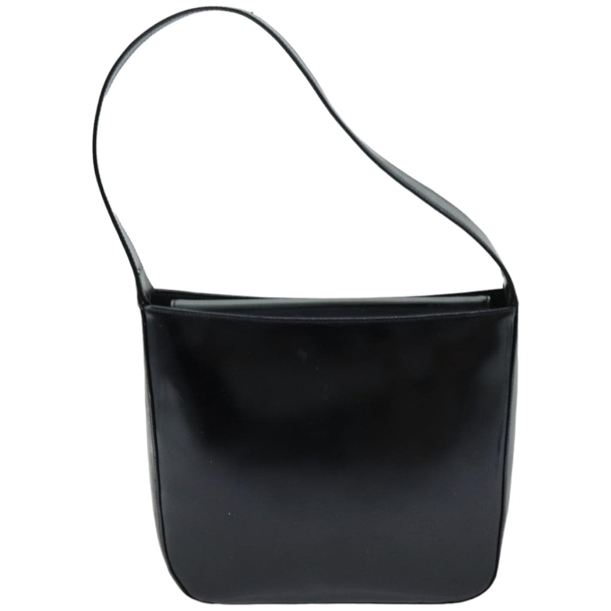 GUCCI Shoulder Bag Patent leather Black 000 1013 0506 Auth 76510