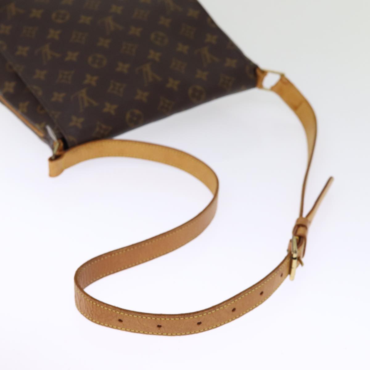 LOUIS VUITTON Monogram Musette Shoulder Bag M51256 LV Auth 76514