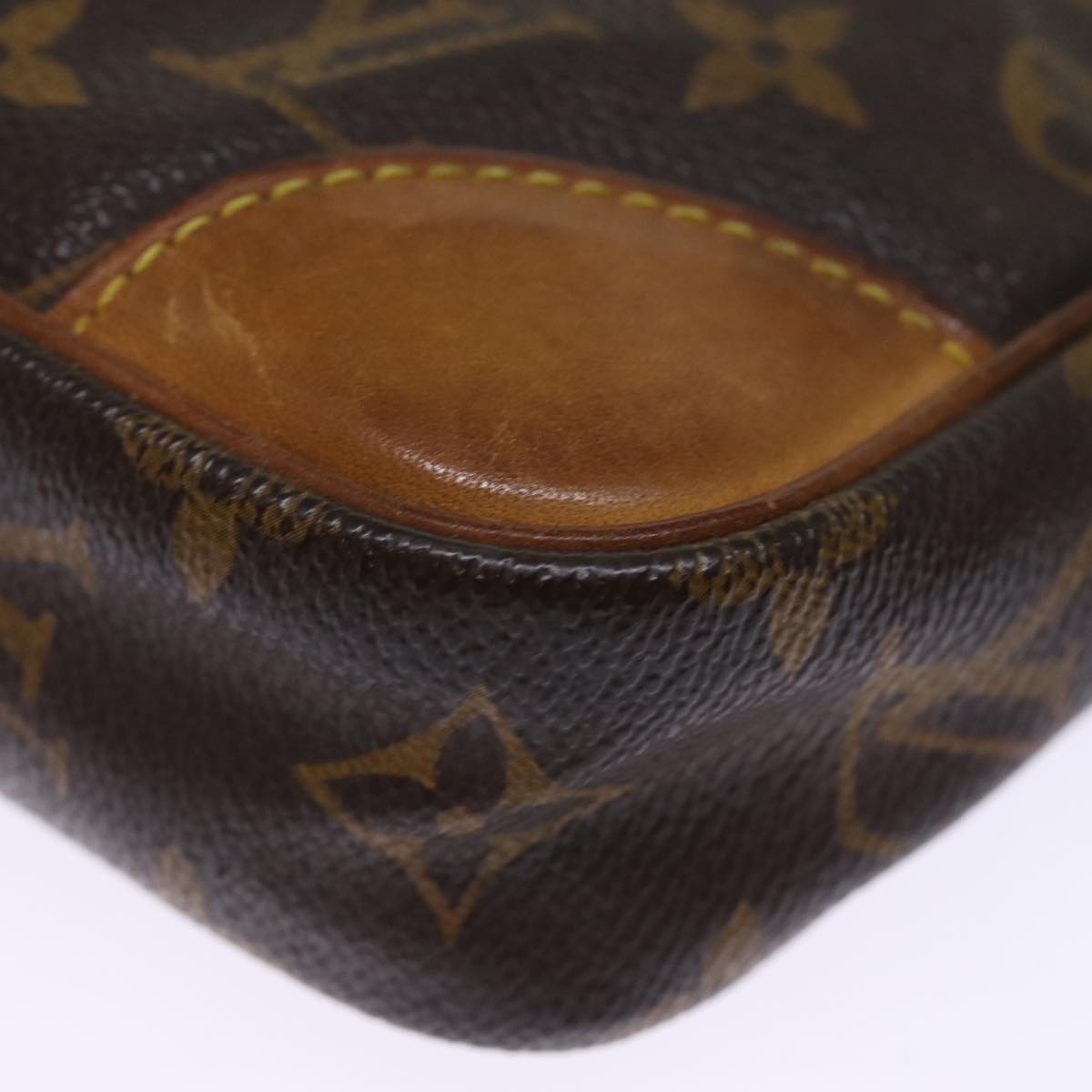 LOUIS VUITTON Monogram Marly Dragonne GM Clutch Bag M51825 LV Auth 76524