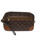 LOUIS VUITTON Monogram Marly Dragonne GM Clutch Bag M51825 LV Auth 76524-1
