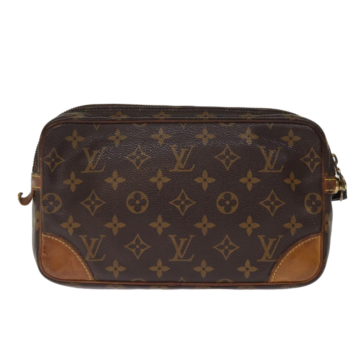 LOUIS VUITTON Monogram Marly Dragonne GM Clutch Bag M51825 LV Auth 76524 - 0