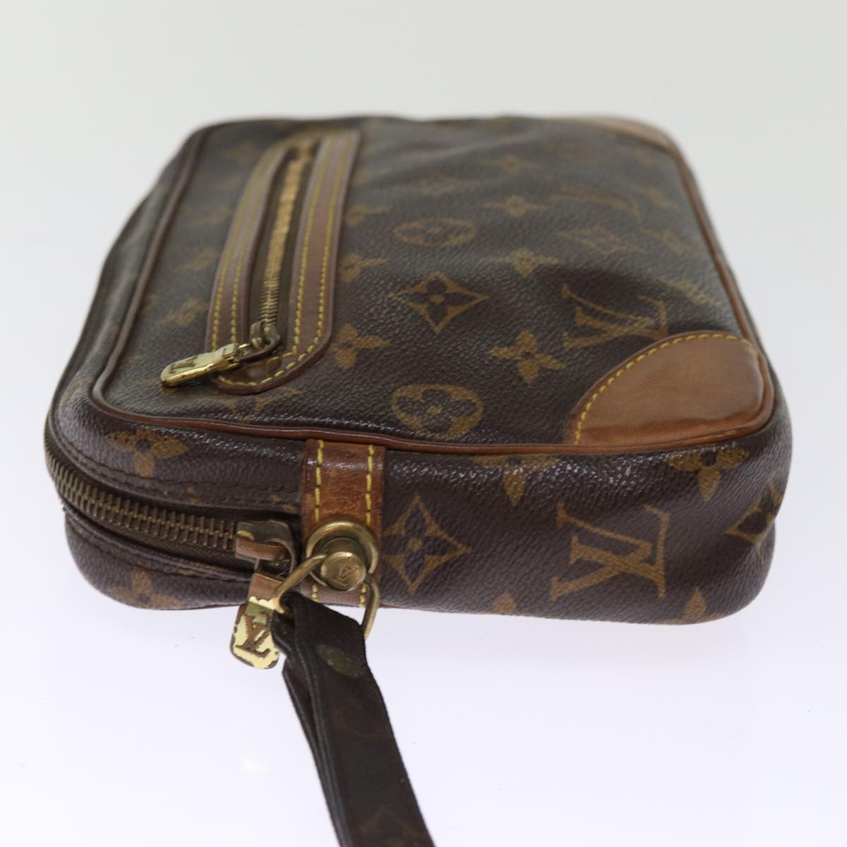 LOUIS VUITTON Monogram Marly Dragonne GM Clutch Bag M51825 LV Auth 76524