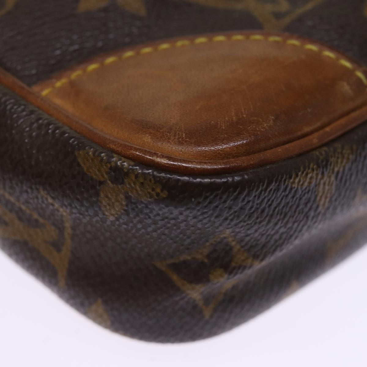 LOUIS VUITTON Monogram Marly Dragonne GM Clutch Bag M51825 LV Auth 76524