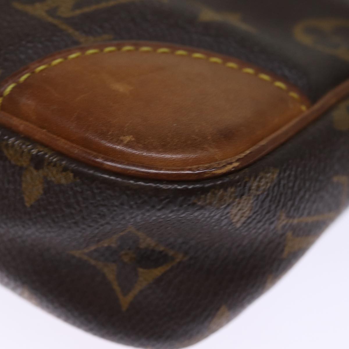 LOUIS VUITTON Monogram Marly Dragonne GM Clutch Bag M51825 LV Auth 76524