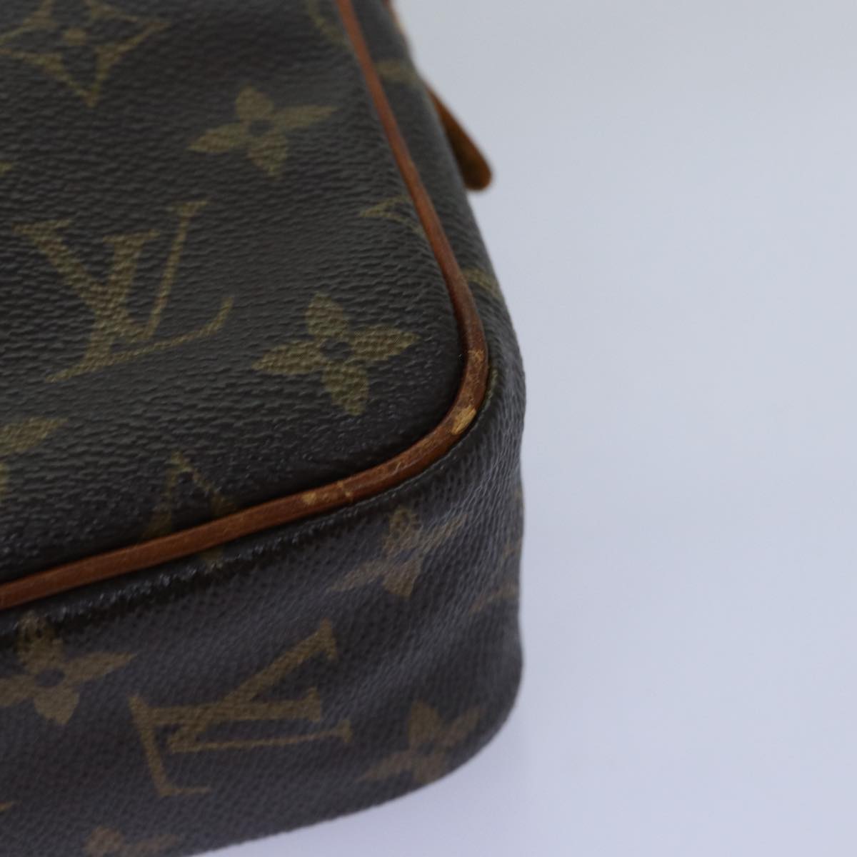 LOUIS VUITTON Monogram Compiegne 23 Clutch Bag M51847 LV Auth 76536