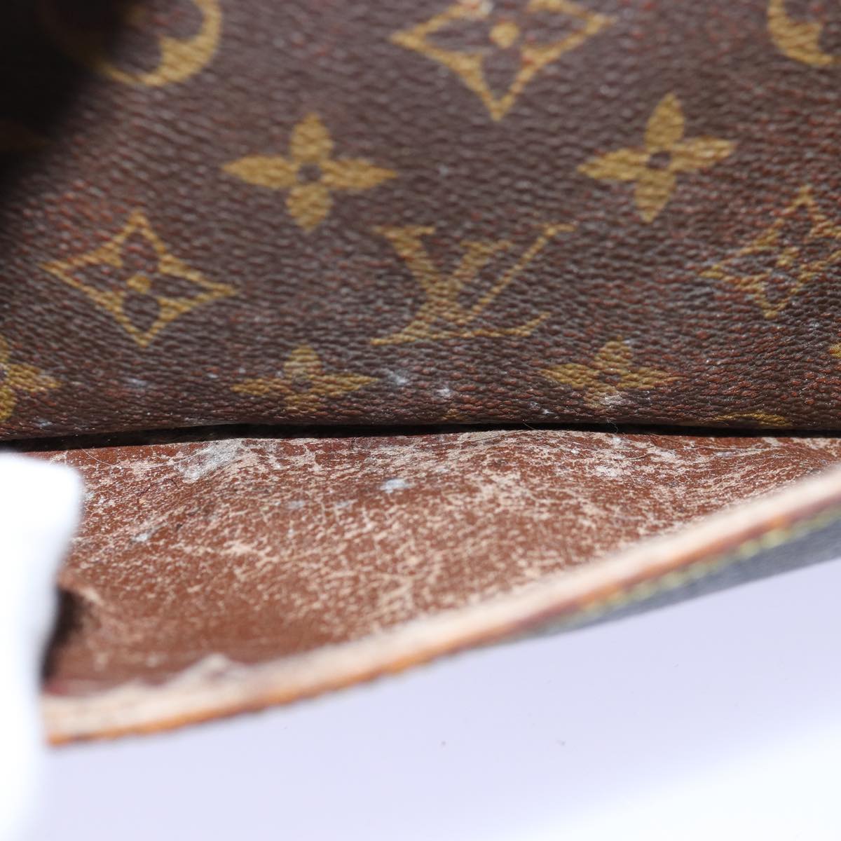 LOUIS VUITTON Monogram Compiegne 23 Clutch Bag M51847 LV Auth 76536