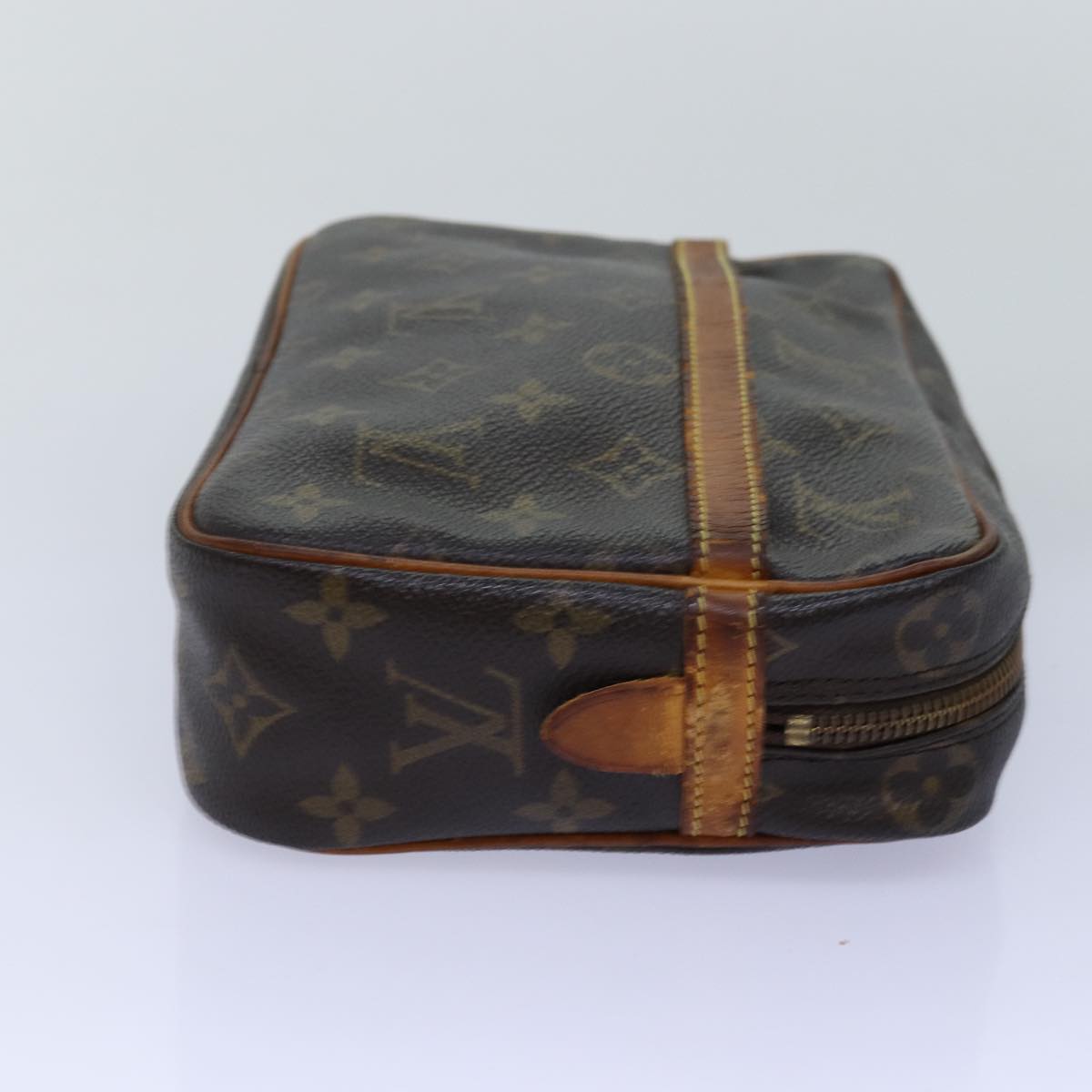 LOUIS VUITTON Monogram Compiegne 23 Clutch Bag M51847 LV Auth 76536