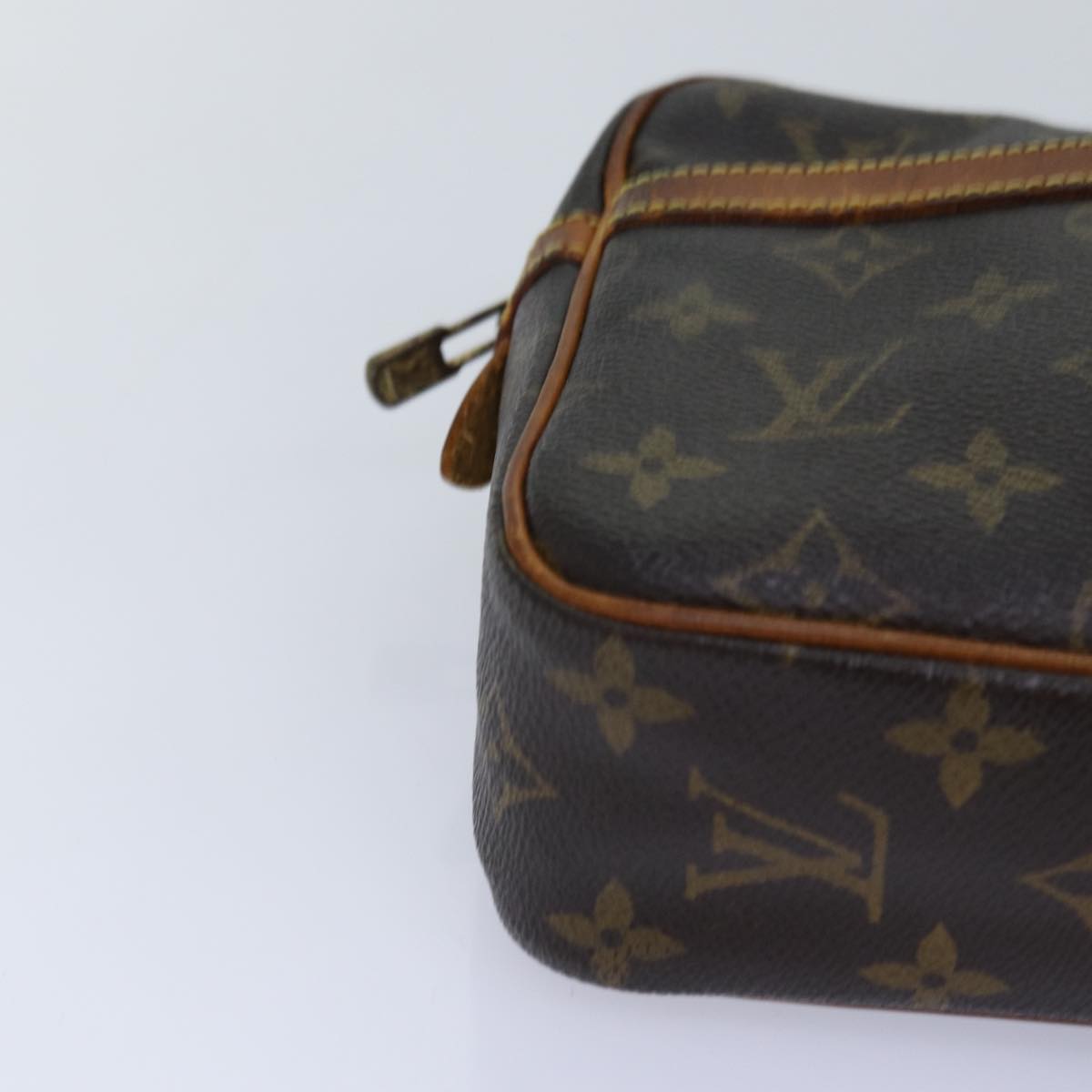 LOUIS VUITTON Monogram Compiegne 23 Clutch Bag M51847 LV Auth 76536