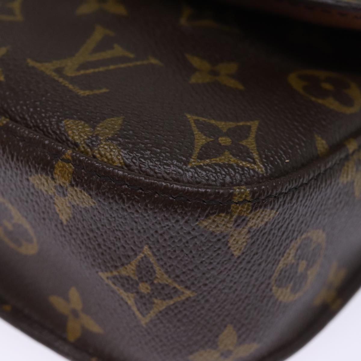 LOUIS VUITTON Monogram Saint Cloud MM Shoulder Bag M51243 LV Auth 76540