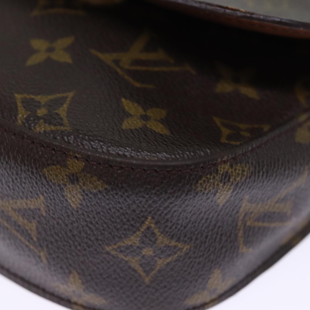 LOUIS VUITTON Monogram Saint Cloud PM Shoulder Bag M51244 LV Auth 76541