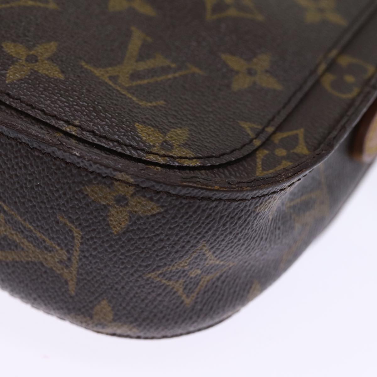 LOUIS VUITTON Monogram Saint Cloud PM Shoulder Bag M51244 LV Auth 76541