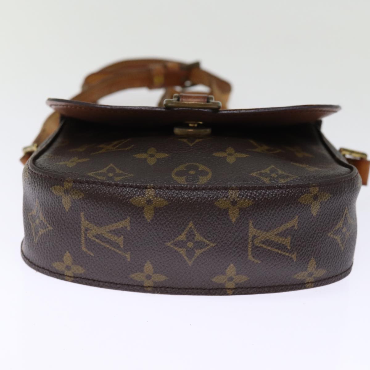 LOUIS VUITTON Monogram Saint Cloud PM Shoulder Bag M51244 LV Auth 76541