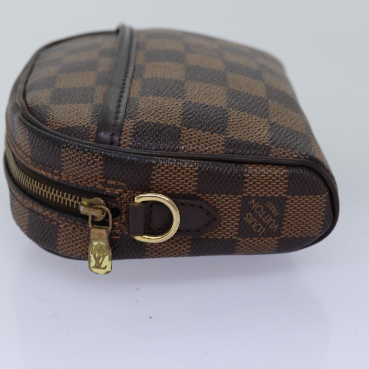 LOUIS VUITTON Damier Ebene Pochette Ipanema Shoulder Bag N51296 LV Auth 76545