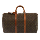 LOUIS VUITTON Monogram Keepall 50 Boston Bag M41426 LV Auth 76552-13