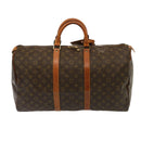 LOUIS VUITTON Monogram Keepall 50 Boston Bag M41426 LV Auth 76552-2