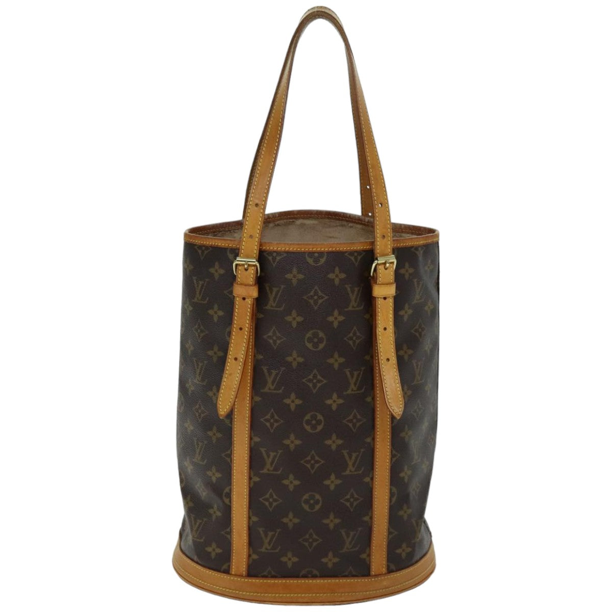 LOUIS VUITTON Monogram Bucket GM Shoulder Bag M42236 LV Auth 76555