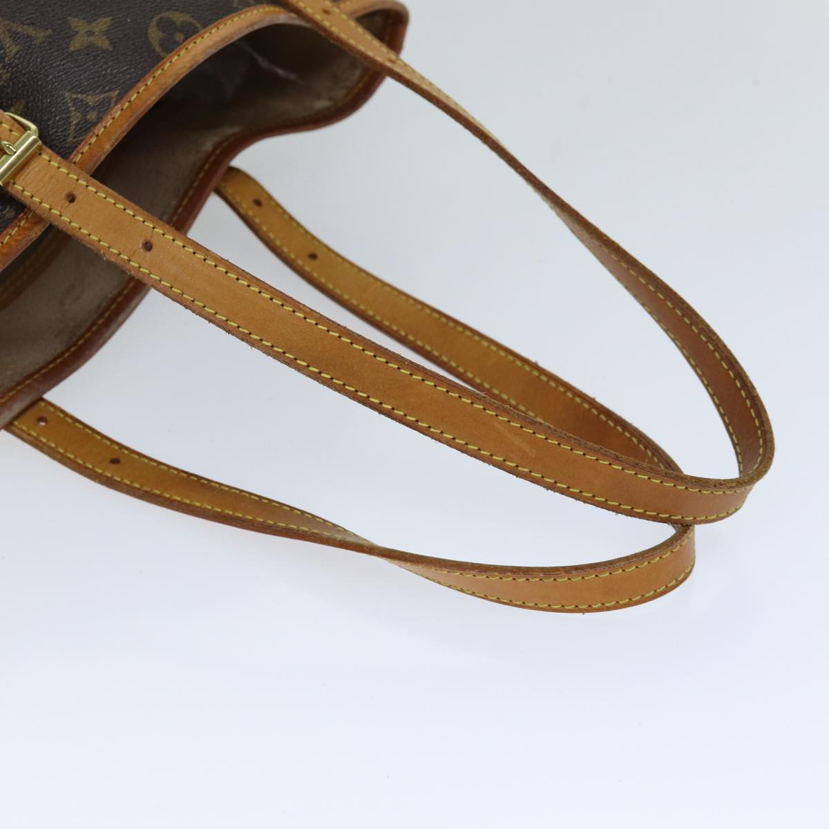 LOUIS VUITTON Monogram Bucket GM Shoulder Bag M42236 LV Auth 76555