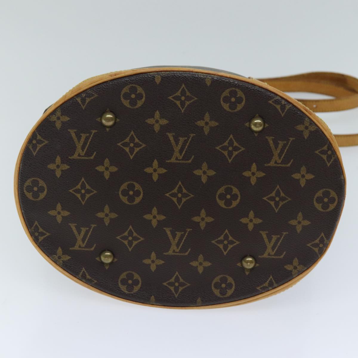 LOUIS VUITTON Monogram Bucket GM Shoulder Bag M42236 LV Auth 76556