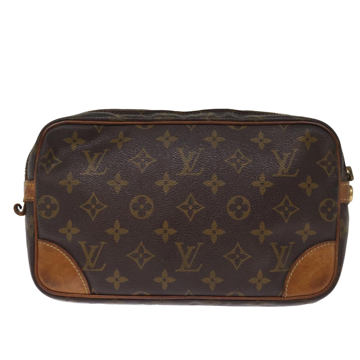 LOUIS VUITTON Monogram Marly Dragonne GM Clutch Bag M51825 LV Auth 76565 - 0