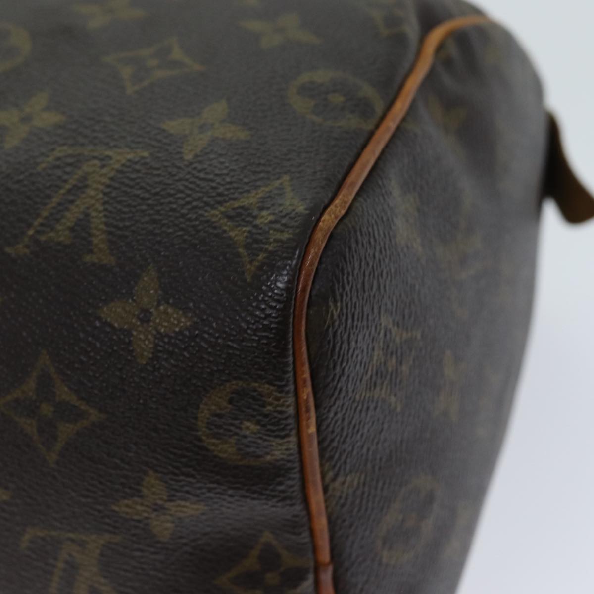 LOUIS VUITTON Monogram Speedy 25 Hand Bag M41528 LV Auth 76569