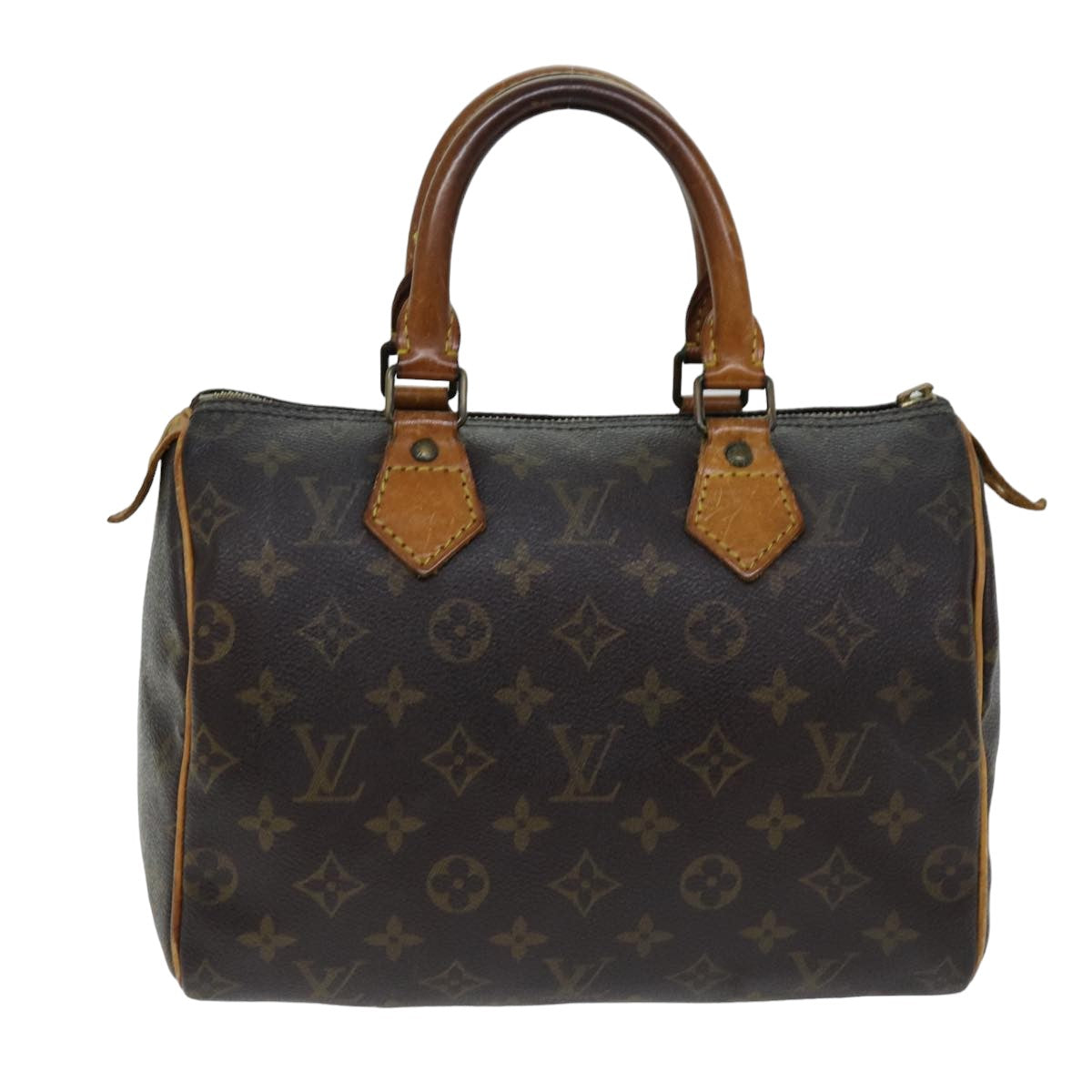 LOUIS VUITTON Monogram Speedy 25 Hand Bag M41528 LV Auth 76569