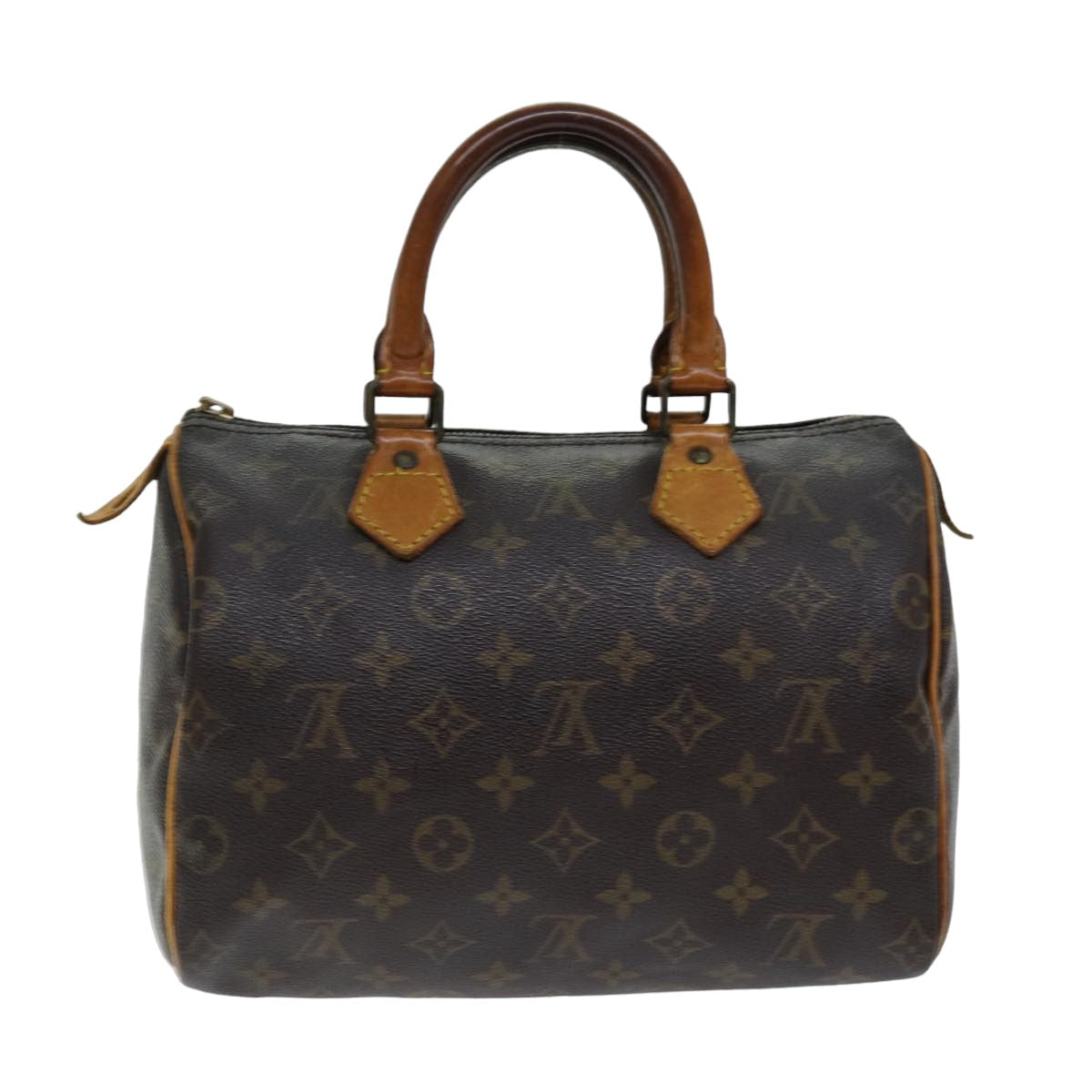 LOUIS VUITTON Monogram Speedy 25 Hand Bag M41528 LV Auth 76569