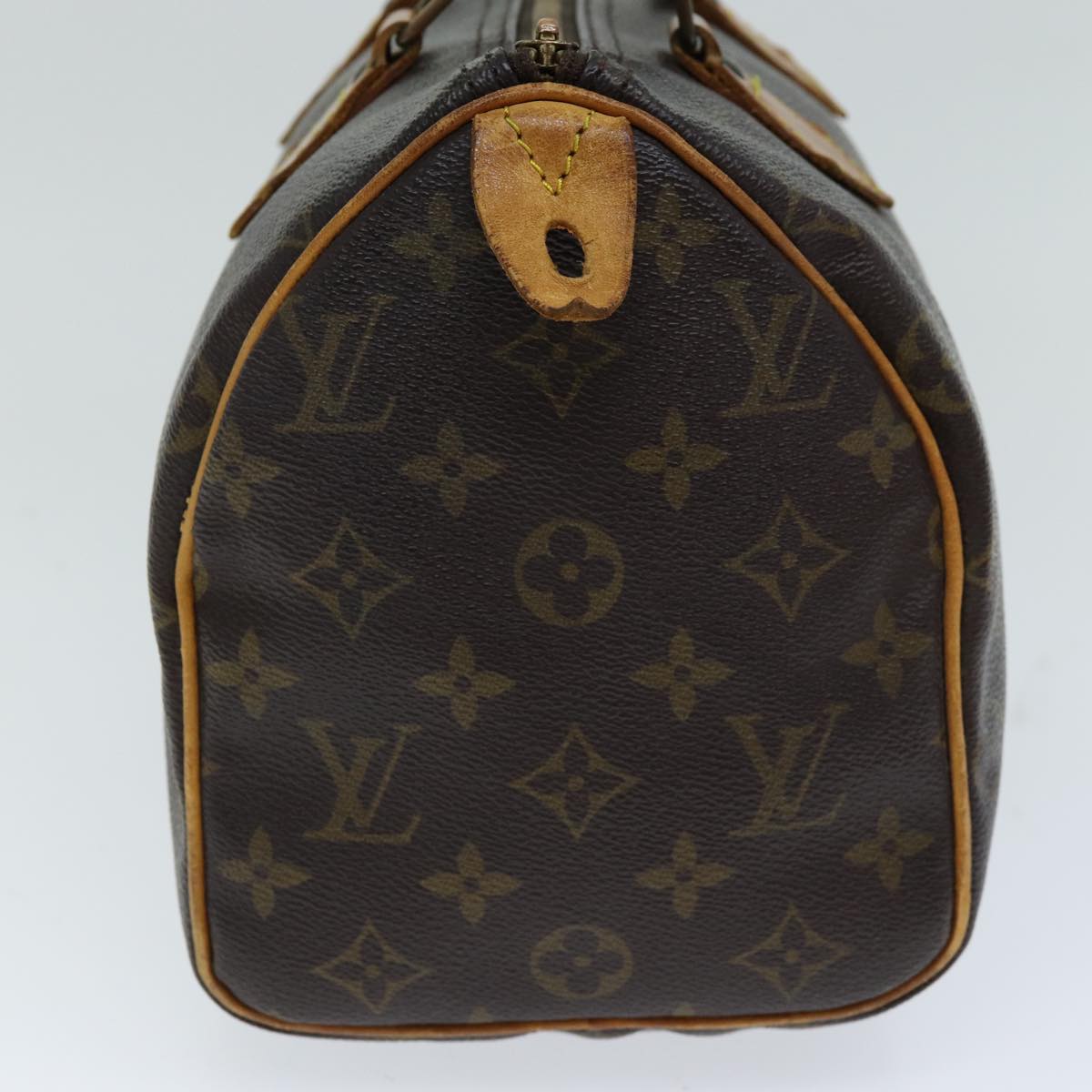 LOUIS VUITTON Monogram Speedy 25 Hand Bag M41528 LV Auth 76569