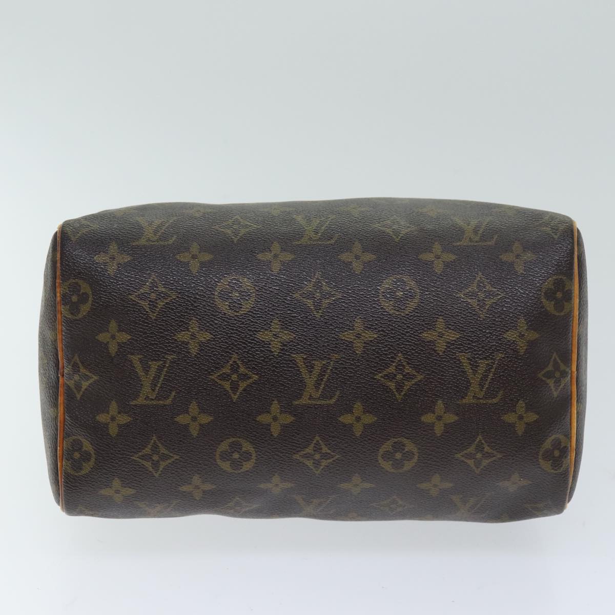 LOUIS VUITTON Monogram Speedy 25 Hand Bag M41528 LV Auth 76569