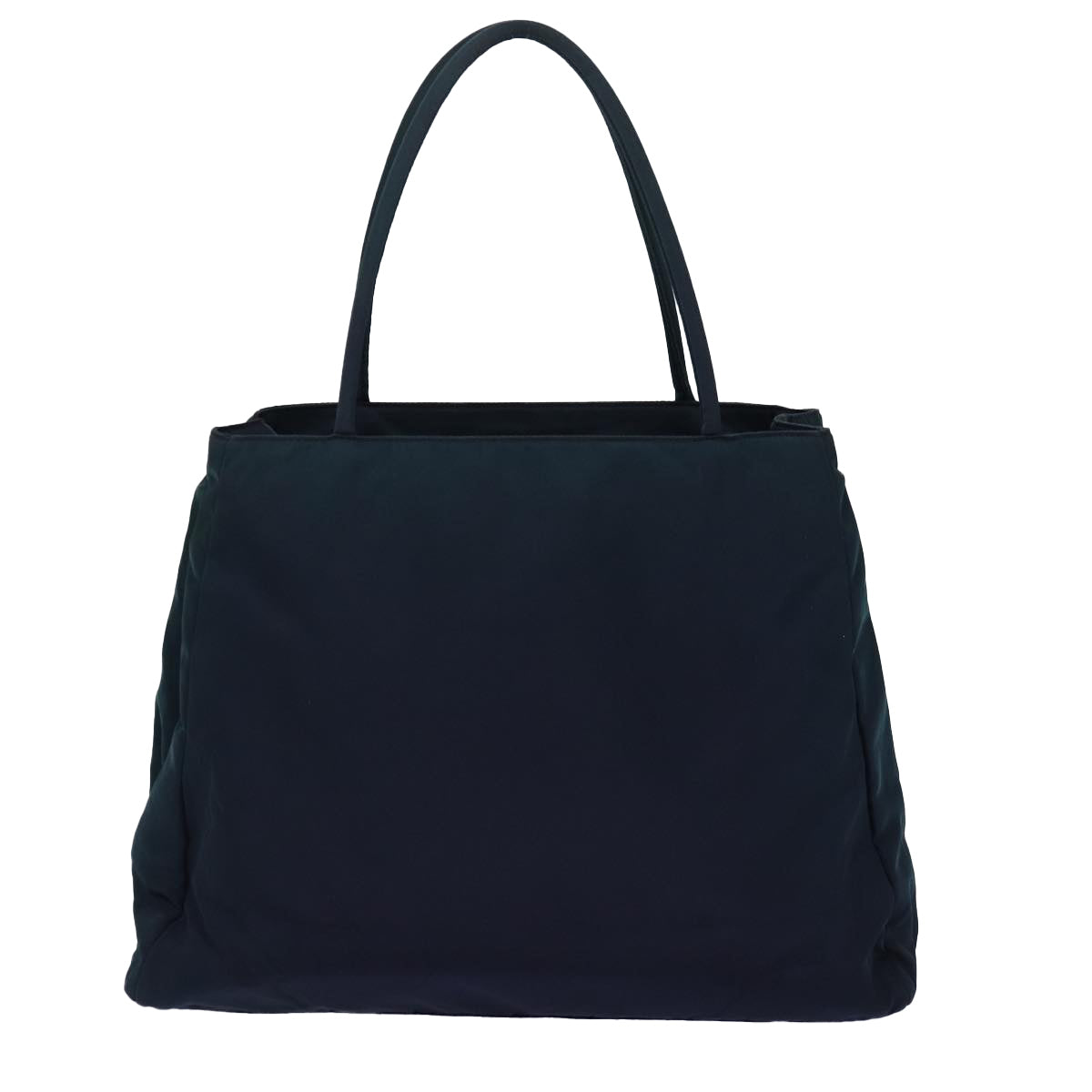 PRADA Hand Bag Nylon Navy Auth 76573