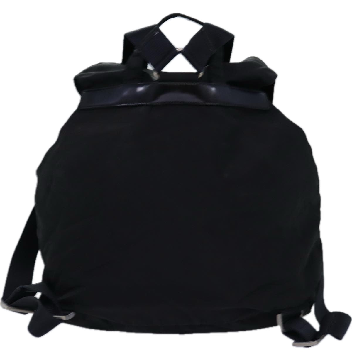 PRADA Backpack Nylon Black Auth 76575 - 0