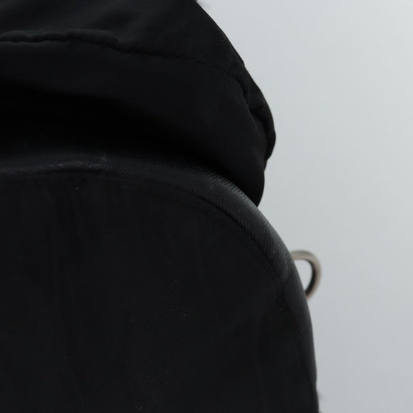 PRADA Backpack Nylon Black Auth 76576