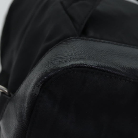PRADA Backpack Nylon Black Auth 76576