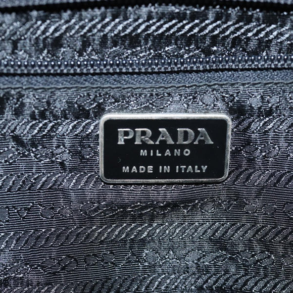 PRADA Backpack Nylon Black Auth 76576
